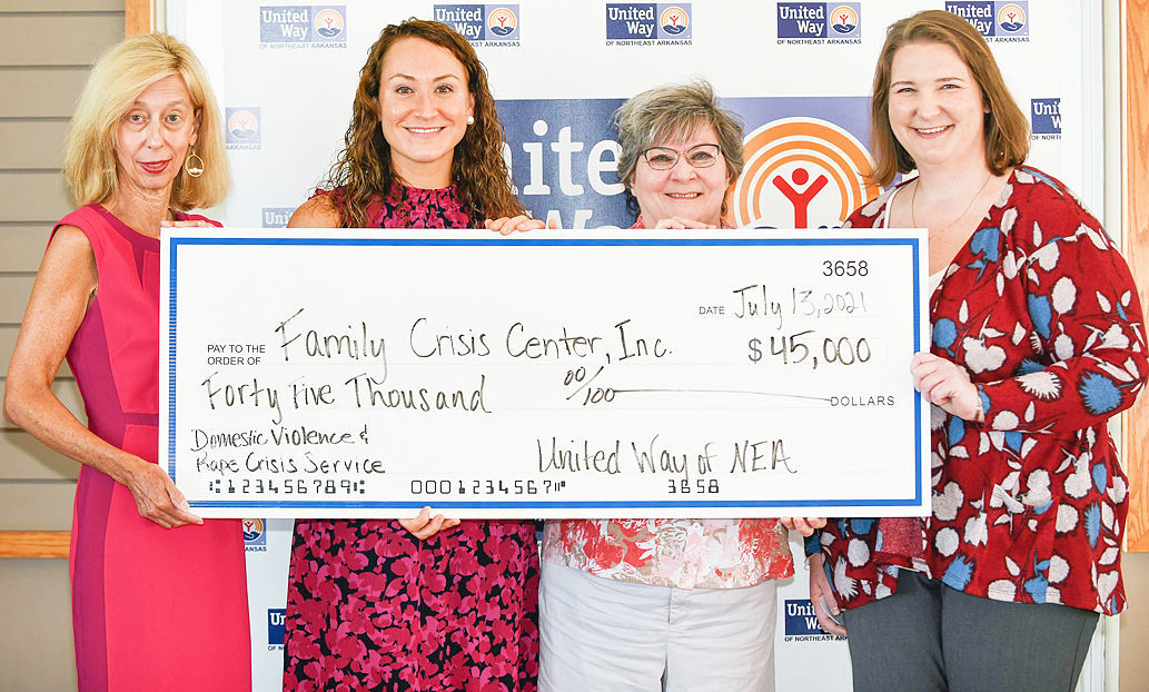 Family Crisis Center receives funds